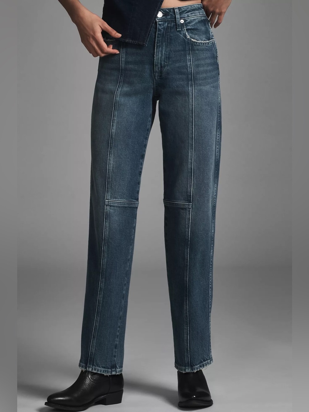 AMO Wilma High-Rise Tapered Jeans